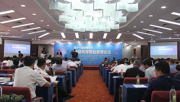 第十一屆海峽論壇·海峽兩岸職業教育論壇開幕 臺灣勞動人權協會會長羅美文在開幕上致辭時表示,教育被認為是對生產最本質的要素……